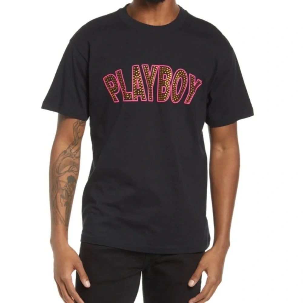 Playboy Men Black Top